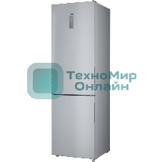 Холодильник Haier CEF537ASD серебристый двухкамерный 263/105 л морозилка снизу, No Frost