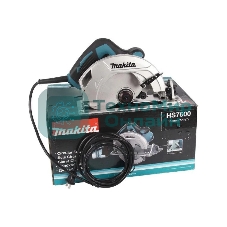 Пила Makita HS7600диск, 1200Вт,5200об\м,диск-ф185х30мм,рез-64мм,3.9кг, стальное основание, кор