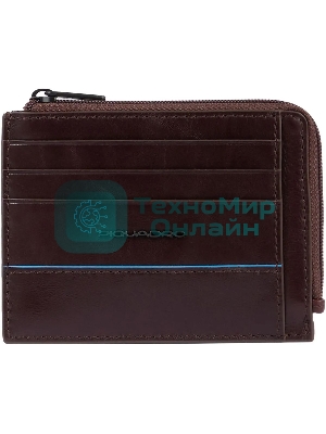 Кошелек мужской Piquadro Blue Square Revamp PP4822B2VR/MO, натур.кожа, красное дерево