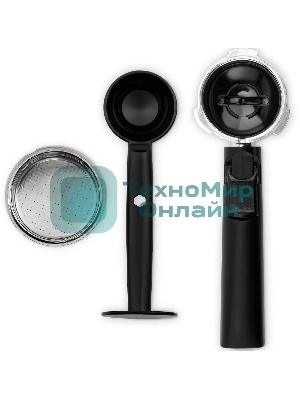 Кофеварка рожковая Vitek VT-1502 черный, исп. кофе - молотый, 1.5 л, 1050 Вт, 15 Бар.