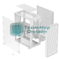 Компьютерный корпус Ocypus Gaммa C50 без БП белый (Gaммa-C50-WHG000XX-GL)