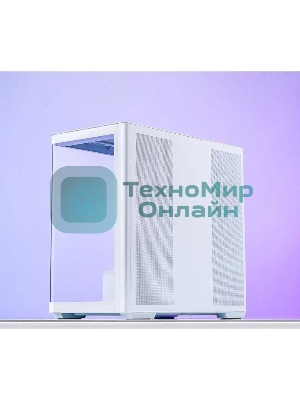 Корпус без блока питания JONSBO D300, Mini-Tower, TG, no fan, 2xUSB-A 3.2 + 1xUSB-C 3.2, mATX, mITX White