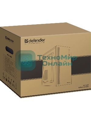 Компьютерный корпус X11 черный, mATX,USB1.1x2,HD Audio Defender