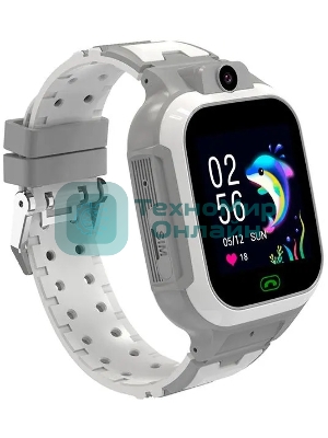 Детские умные часы FONTEL KidsWatch 4G active, серый