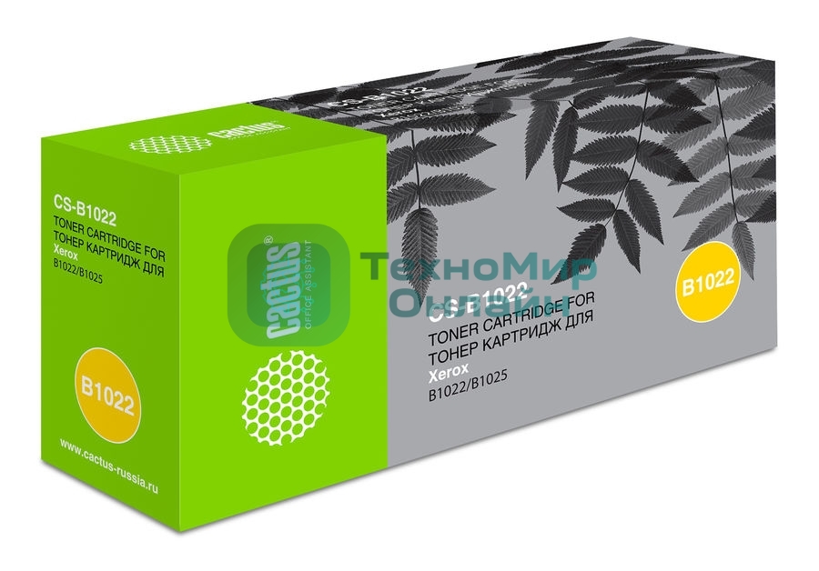Картридж лазерный Cactus CS-B1022 (006R01731) черный (13700 стр.) для Xerox B1022/B1025
