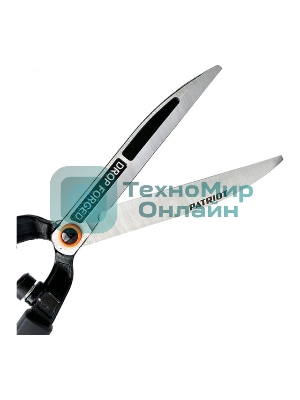 Ножницы для живой изгороди Patriot CSF 610, прямые кованые лезвия, PP+TPR рукоятки, регул-ка прижима, 610 мм