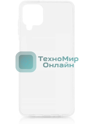 Чехол (клип-кейс) DF для Samsung Galaxy A12/M12 sCase-109 прозрачный
