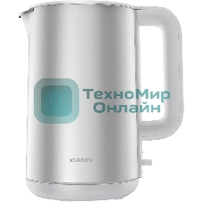 Чайник электрический Xiaomi Electric Kettle S1 EU, 1800 Вт, 1.7 л серый