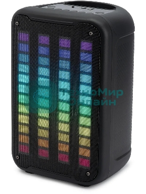 Минисистема Hyundai H-MC1204 черный 10Вт FM USB BT micro SD