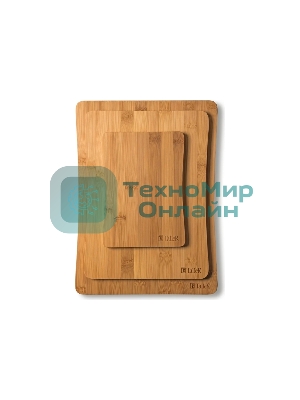 Доска разделочная TalleR TR-52216 набор 3 пр. Материал: бамбук