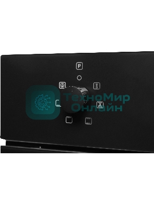 Духовой шкаф электрический Hyundai HEO 6631 BG черное стекло