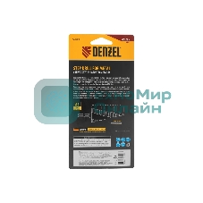 Сверло ступенчатое Denzel 6-8-10-12-14-16-18-20-22-24-26-28-30 мм, Р6М5, 6-гр. хвостовик