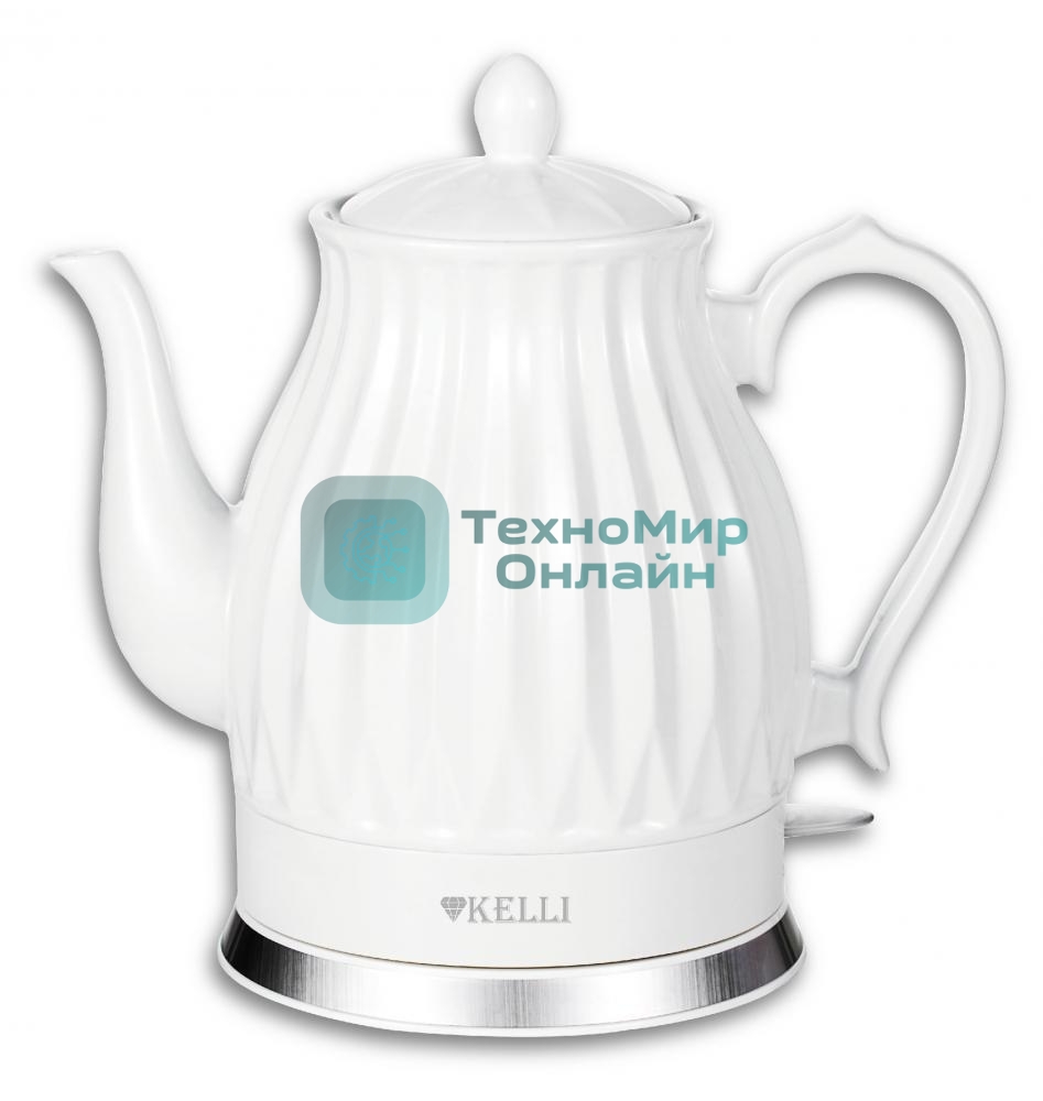 Чайник электрический Kelli KL-1810 белый
