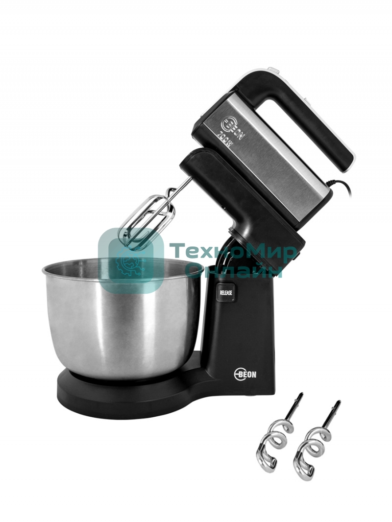 Миксер 2в1: ручной и стационарный Beon BN-2204, 700 Вт