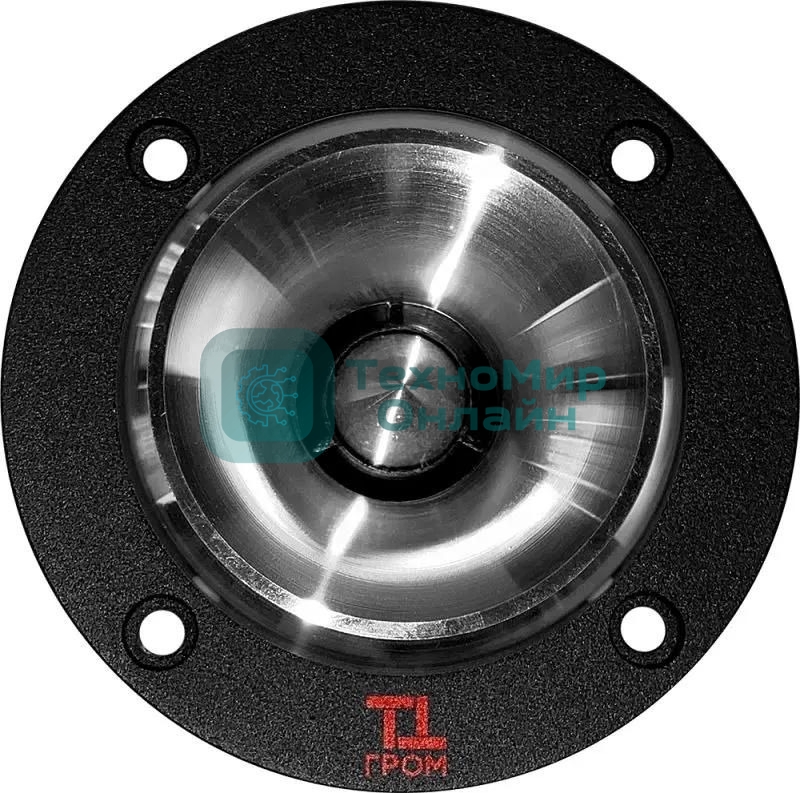 Колонки автомобильные Ural ТТ 25 ГРОМ (без решетки) 102дБ 4Ом (ком.:2кол.) твитер однополосные