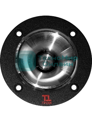 Колонки автомобильные Ural ТТ 25 ГРОМ (без решетки) 102дБ 4Ом (ком.:2кол.) твитер однополосные