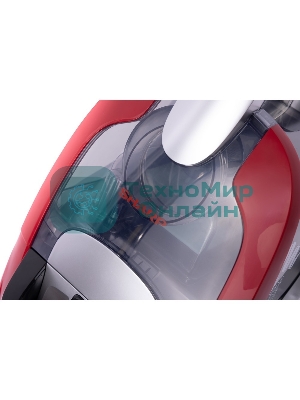 Пылесос Sharp ECNB16RR красный, 320/1600 Вт, уборка сухая, пылесборник контейнер 1 л