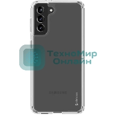 Чехол (клип-кейс) Deppa для Samsung Galaxy S21+ Gel Pro прозрачный (870032)