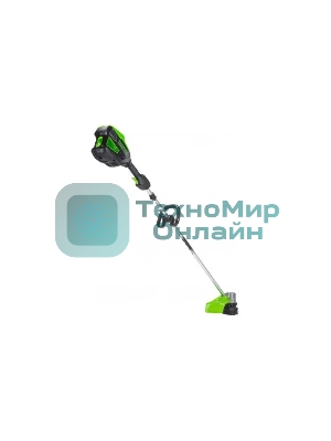 Триммер аккумуляторный GreenWorks GD82LTk5, 82V, 40 см, бесщеточный, с 1хАКБ 5 А·ч и ЗУ (2110607UB)