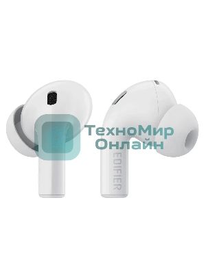 Наушники TWS Edifier TWS330 NB белый, внутриканальные, Bluetooth, активное шумоподавление, до 5 ч