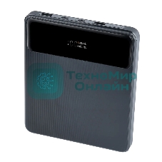 Портативный аккумулятор Perfeo Powerbank LAPTOP 105W 20000 mAh/LED дисплей/PD + QC 3.0/2 Type-C/2USB/Выход: 5A,max105W черный (PF_E1472)
