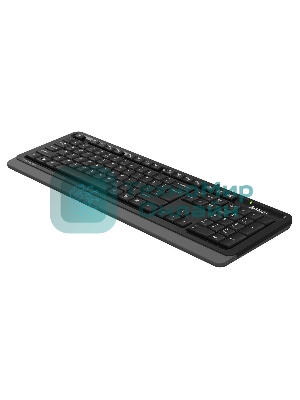 Клавиатура проводная A4Tech Fstyler FKS10, USB, черный/серый