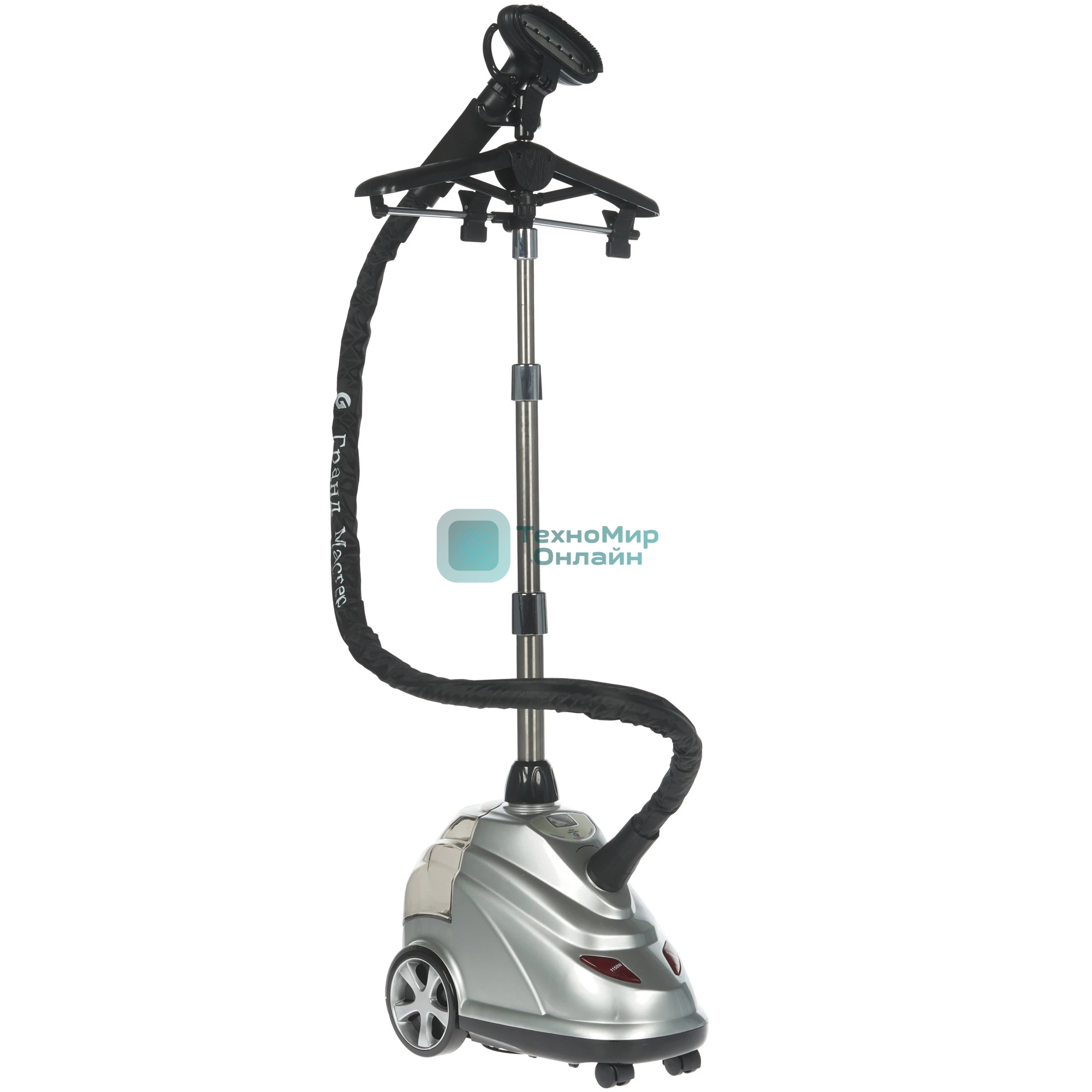 Отпариватель Grand Master GM-S205 Professional серебристый, 2300 Вт, 80 г/мин, 2500 мл