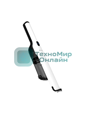Пылесос вертикальный Libhof VCDA‑1911 белый, питание от аккумулятора, 120 Вт, уборка сухая, пылесборник 0,2 л
