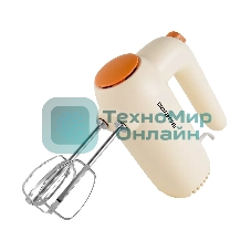 Миксер Polaris PHM 7019 слоновая кость Ручной. Мощность 700 Вт. Число скоростей 5, кол-во насадок 4.
