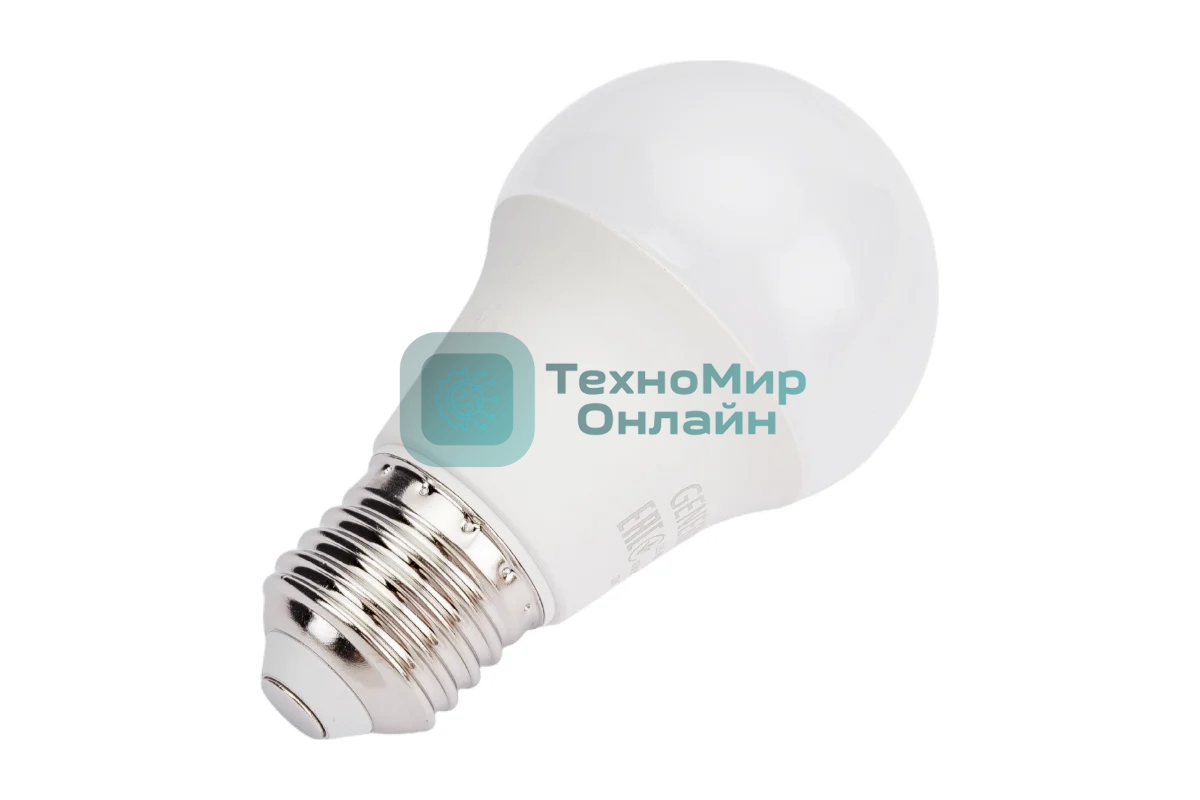 Лампа светодиодная GENERICA LL-A60-10-230-65-E27-G A60 10 Вт, грушевидная, 6500К, E27 230В