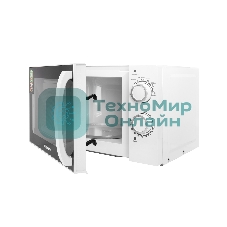 Микроволновая печь Kraft KF20MW7W-102M белый, 20 л, 700 Вт, переключатели - поворотный механизм