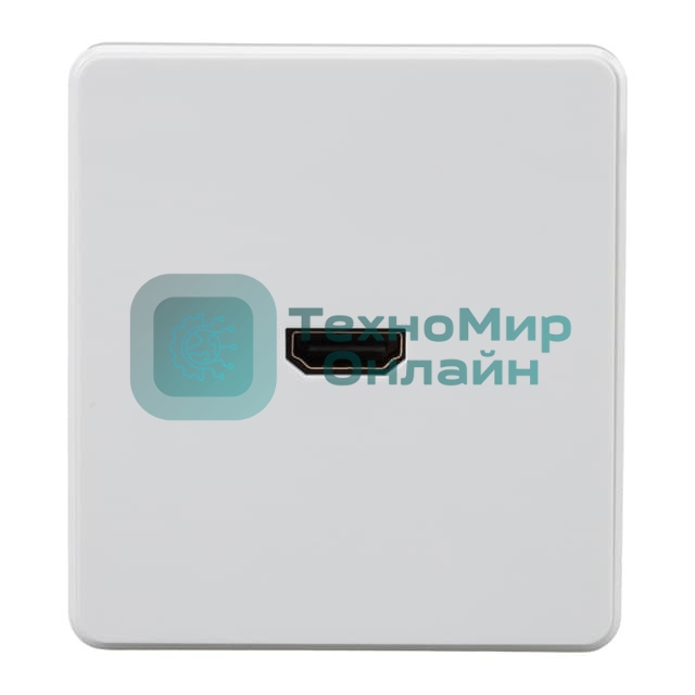 Розетка Kranz ROUND HDMI с/у перламутр