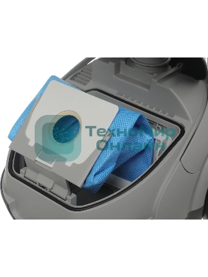 Пылесос Samsung VCC5241S3K/XEV черный/серый, 410/1800 Вт, уборка сухая, пылесборник мешок 2.4 л