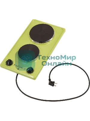 Плита настольная электрическая ЭПБ 22 зеленый (настольная)