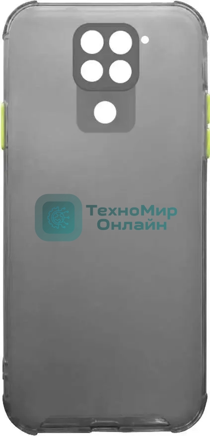 Чехол (клип-кейс) Gresso Air_matt для Xiaomi Redmi 9 черный gr17air698