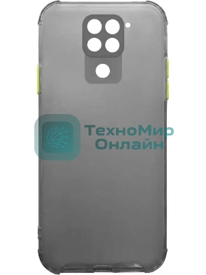 Чехол (клип-кейс) Gresso Air_matt для Xiaomi Redmi 9 черный gr17air698