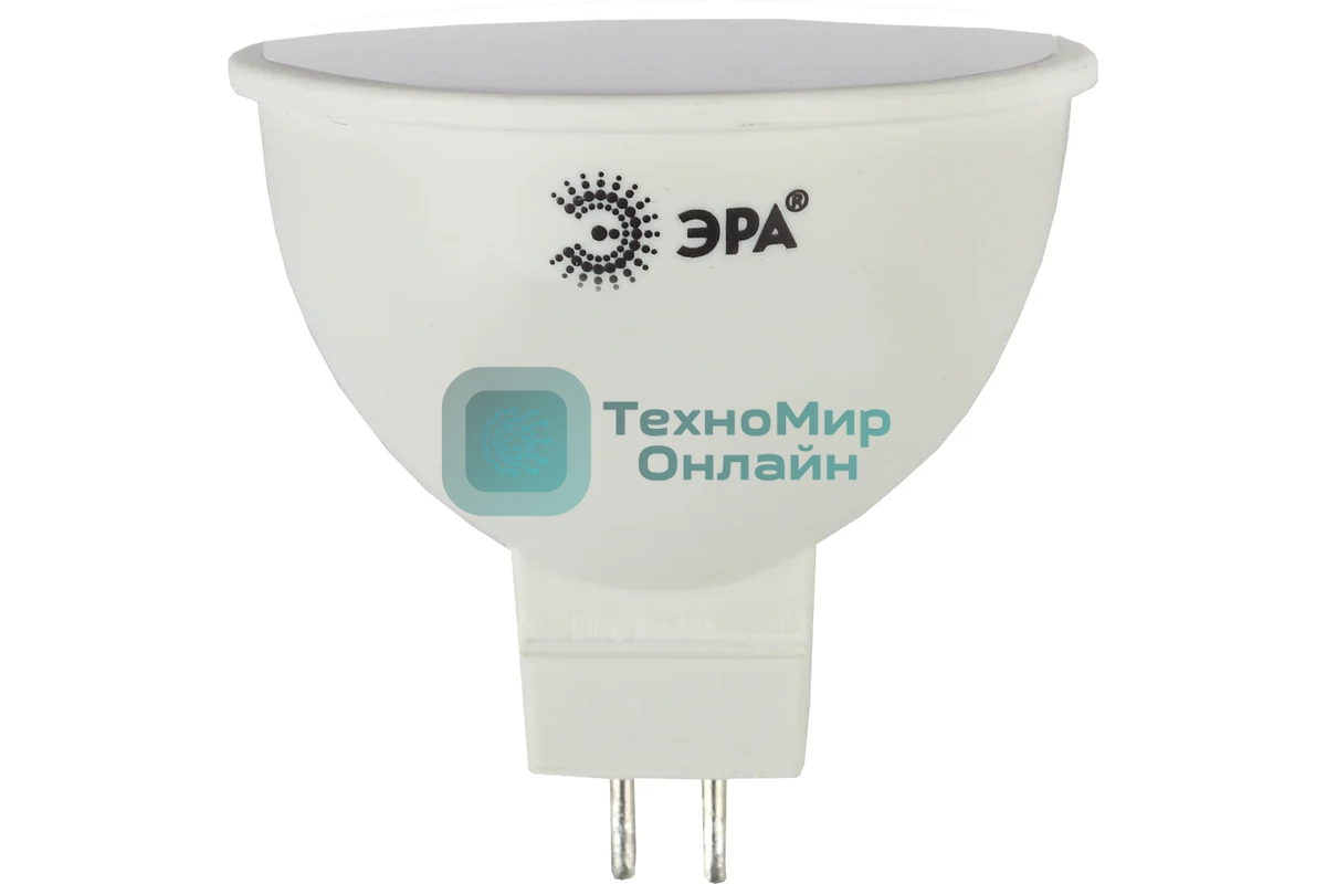Лампа светодиодная ЭРА Б0020547 LED 8Вт GU5.3 220В 4000К СТАНДАРТ MR16