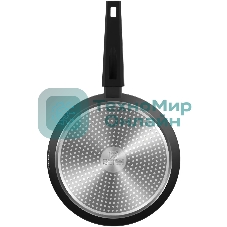 Сковорода Rondell Blitz RDA-1912 круглая 24 см, покрытие: Xylan Plus ручка несъемная (без крышки) черный
