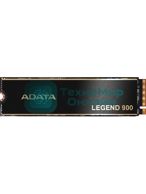 Накопитель SSD ADATA LEGEND 900, 2000Gb, PCIe 4.0 x4, 2280, NVMe, R/W 7000/5400, с радиатором