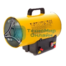 Тепловая пушка газовая RedVerg RD-GH12 1200Вт желтый/черный