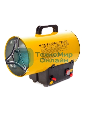 Тепловая пушка газовая RedVerg RD-GH12 1200Вт желтый/черный