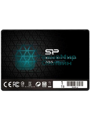 Накопитель SSD Silicon Power Ace A55, 1Tb, SATA III, 2.5
