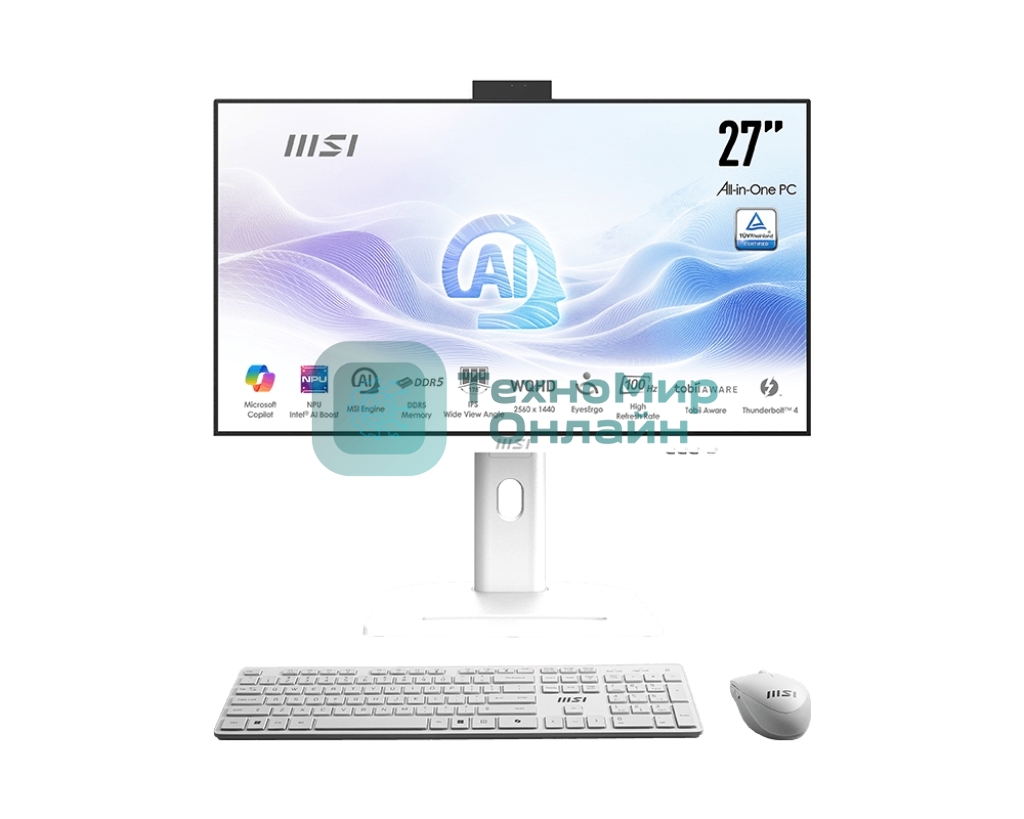 Моноблок MSI Modern AM273QP AI 1UM-094XRU 27