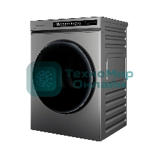 Сушильная машина Kuppersberg, отдельностоящая, глубина 58 см, тепловой насос, 10 кг, 10 программ, отсрочка старта, защита от сминания, ультрафиолет, сенсорное управление, энергоэффективность А+, цвет серый