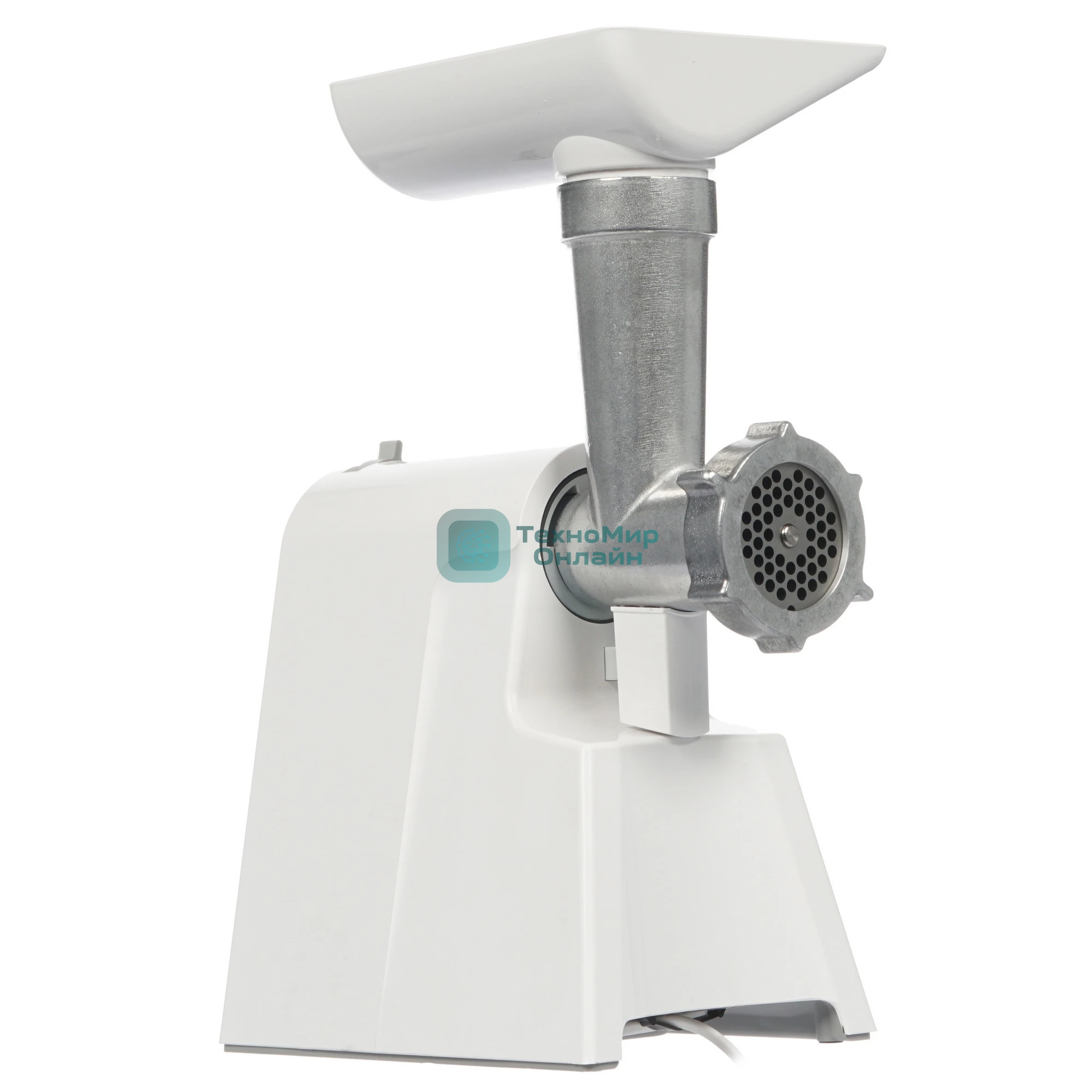 Мясорубка электрическая Мастерица КЭМ-02 белый, 600 Вт, 0.67 кг/мин, защита от перегрузки, насадки - 4