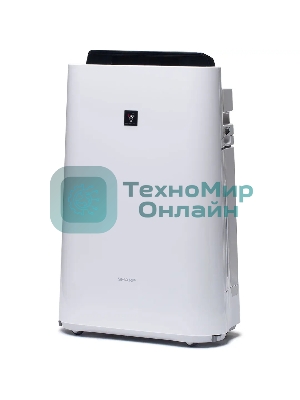 Климатический комплекс Sharp KC-D41RW/RB белый/черный, 26 м², 2.5 л, HEPA-фильтр, ионизация Plasmacluster, гигростат