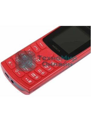 Мобильный телефон Nokia 106 TA-1564 DS EAC1 красный