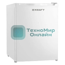 Холодильник Kraft BC(W)-55 белый однокамерный 44/4л морозилка сверху