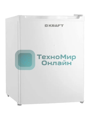 Холодильник Kraft BC(W)-55 белый однокамерный 44/4л морозилка сверху