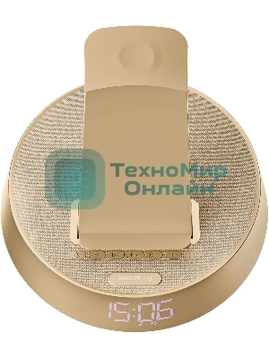 Портативная колонка BBK BTA1110 золотистый 10W 2.0 BT 10м 1800mAh